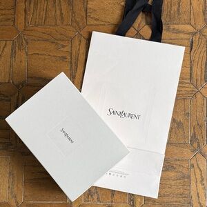 Saint Laurent Elegant White Box